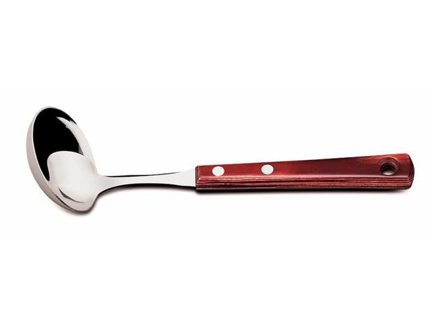 Concha para molho polywood vermelho lamina de aco inox e cabo de madeira tramontina Menor preço em Concha para molho polywood vermelho lamina de aco inox e cabo de madeira tramontina