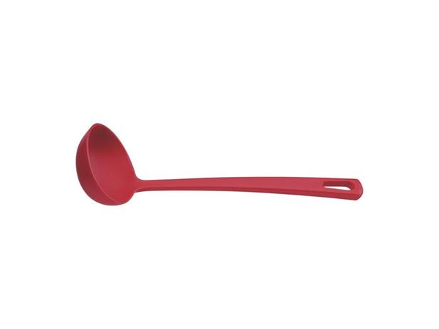 Concha para panqueca e molho utilita vermelho concha de nylon tramontina Menor preço em Concha para panqueca e molho utilita vermelho concha de nylon tramontina
