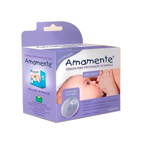 Concha para Preparação do Mamilo Amamente - Base Rígida (pré-parto) Menor preço em Concha para Preparação do Mamilo Amamente - Base Rígida (pré-parto)