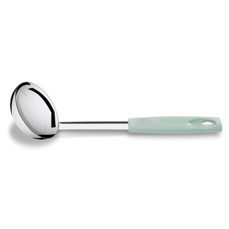 Concha Terrina Aço Inox com Cabo Polipropileno 28,5x9cm Menta 2229/303 - Brinox Menor preço em Concha Terrina Aço Inox com Cabo Polipropileno 28,5x9cm Menta 2229/303 - Brinox