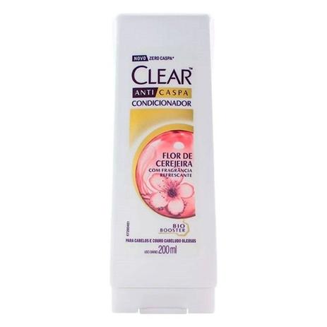 Condicionador anti caspa clear 200ml flor de cerejeira Menor preço em Condicionador anti caspa clear 200ml flor de cerejeira