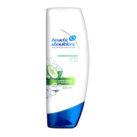 Condicionador anti caspa head shoulders 200ml detox Menor preço em Condicionador anti caspa head shoulders 200ml detox