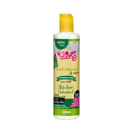 Condicionador Babosa Tratamento Pra Divar TodeCacho 300ml - Salon Line Menor preço em Condicionador Babosa Tratamento Pra Divar TodeCacho 300ml - Salon Line