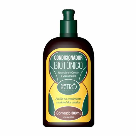 Condicionador Biotônico Crescimento Capilar Retrô Cosméticos 300ml Menor preço em Condicionador Biotônico Crescimento Capilar Retrô Cosméticos 300ml
