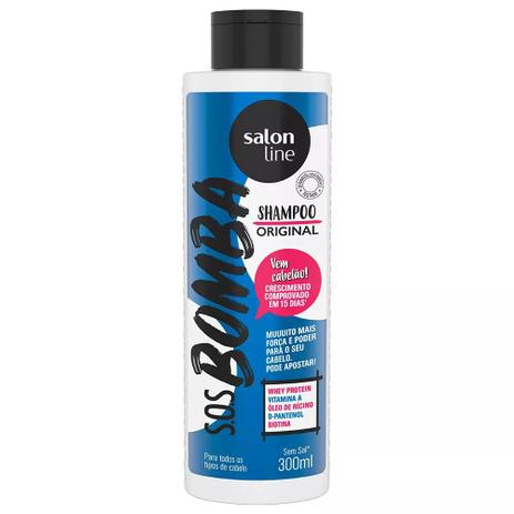 Condicionador Bombástico Salon Line SOS Bomba de Vitaminas - 300ml Menor preço em Condicionador Bombástico Salon Line SOS Bomba de Vitaminas - 300ml