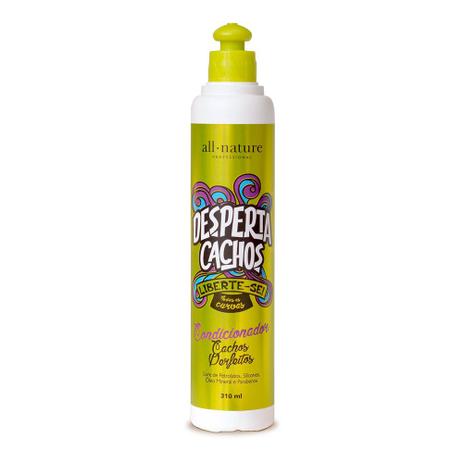 Condicionador Cachos Perfeitos Desperta Cachos 310ml - All Nature Menor preço em Condicionador Cachos Perfeitos Desperta Cachos 310ml - All Nature