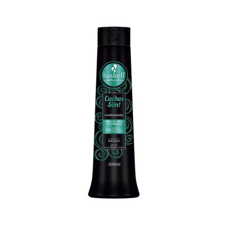 Condicionador Cachos Sim 500 ml - Haskell Menor preço em Condicionador Cachos Sim 500 ml - Haskell