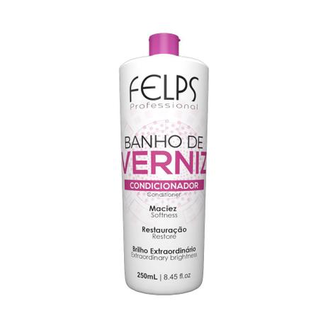 Condicionador de brilho banho de verniz felps 250ML - Felps profissional Menor preço em Condicionador de brilho banho de verniz felps 250ML - Felps profissional