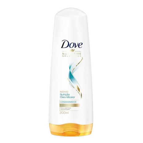 Condicionador Dove Nutrição Óleo Micelar 200ml Menor preço em Condicionador Dove Nutrição Óleo Micelar 200ml