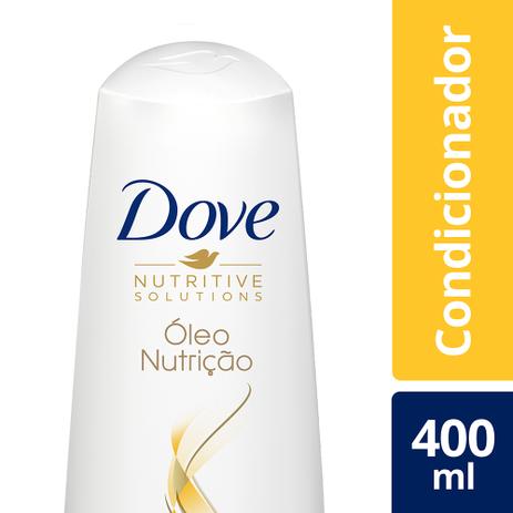Condicionador Dove Óleo Nutrição 400ml Menor preço em Condicionador Dove Óleo Nutrição 400ml