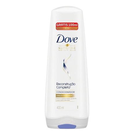 Condicionador Dove Reconstrução Completa Leve 400ml pague 300ml Menor preço em Condicionador Dove Reconstrução Completa Leve 400ml pague 300ml