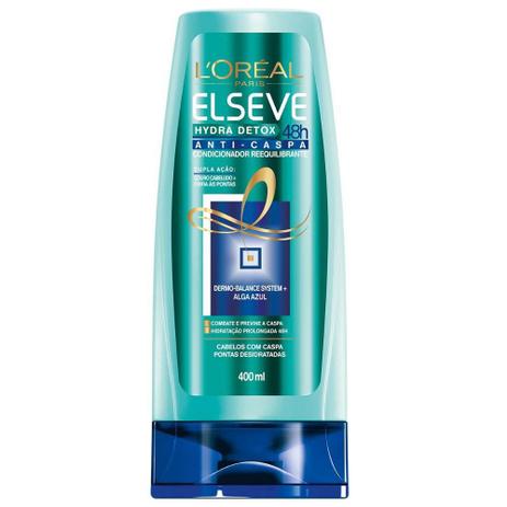 Condicionador Elseve Anti-Caspa Hydra Detox - 400ml Menor preço em Condicionador Elseve Anti-Caspa Hydra Detox - 400ml