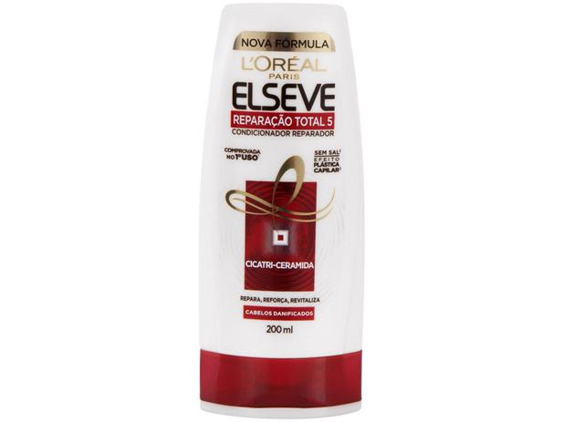 Condicionador Elseve Reparação Total 5+ - Loreal Paris 200ml Menor preço em Condicionador Elseve Reparação Total 5+ - Loreal Paris 200ml