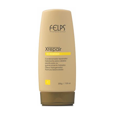 Condicionador - Felps Profissional XRepair Bio Molecular - 200ml Menor preço em Condicionador - Felps Profissional XRepair Bio Molecular - 200ml