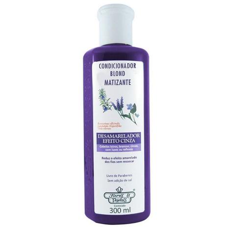 Condicionador Flores e Vegetais Blond Matizante 300ml Menor preço em Condicionador Flores e Vegetais Blond Matizante 300ml