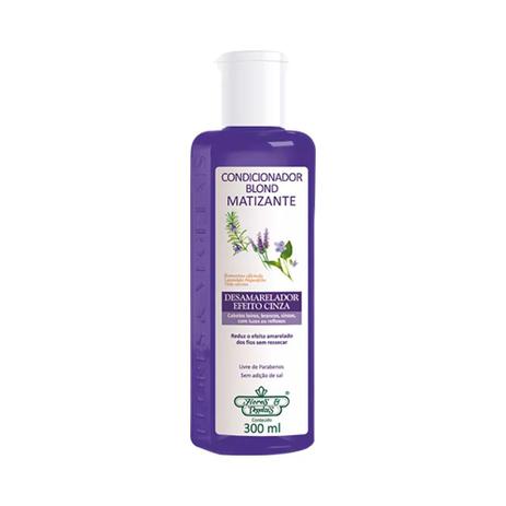 Condicionador Flores Vegetais Blond Matizante - 300ml Menor preço em Condicionador Flores Vegetais Blond Matizante - 300ml