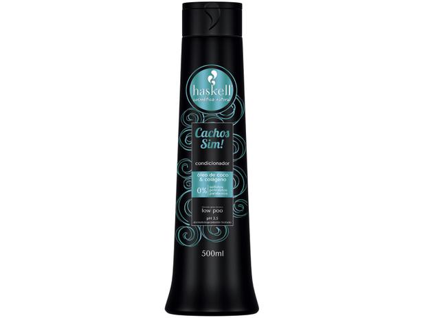 Condicionador Haskell Profissional - Cachos Sim! 500ml Menor preço em Condicionador Haskell Profissional - Cachos Sim! 500ml