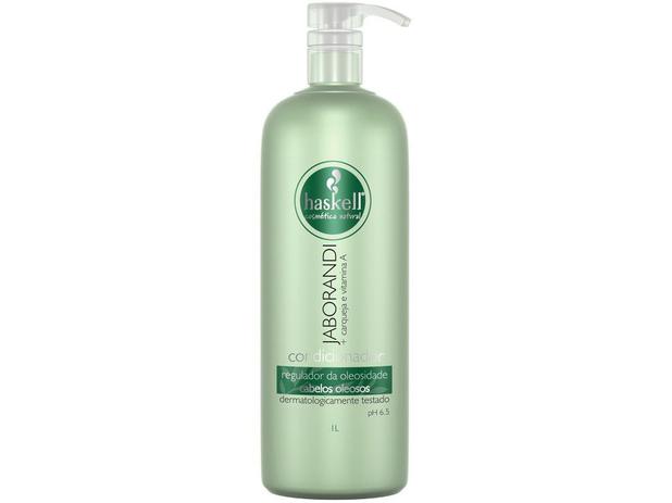 Condicionador Haskell Profissional Jaborandi - Regulador de Oleosidade 1L Menor preço em Condicionador Haskell Profissional Jaborandi - Regulador de Oleosidade 1L