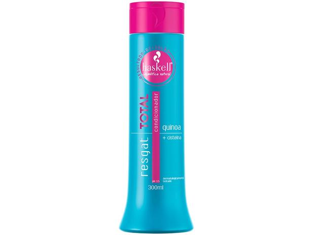 Condicionador Haskell Profissional - Resgat TOTAL 300ml Menor preço em Condicionador Haskell Profissional - Resgat TOTAL 300ml