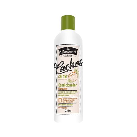 Condicionador Hidratante Coco Yamasterol Cachos 320ml - Yamá Menor preço em Condicionador Hidratante Coco Yamasterol Cachos 320ml - Yamá