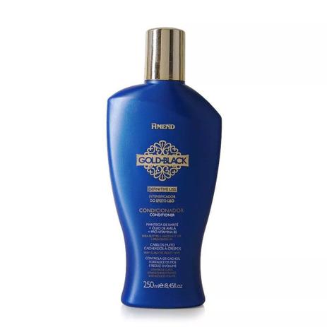 Condicionador Intensificador Efeito Liso Amend Gold Black Menor preço em Condicionador Intensificador Efeito Liso Amend Gold Black