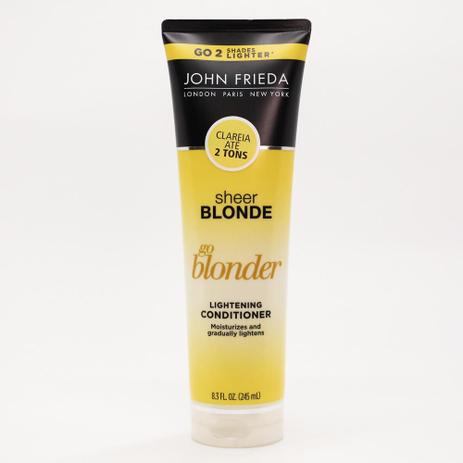 Menor preço em Condicionador John Frieda Sheer Blonde Go Blonder 245ml