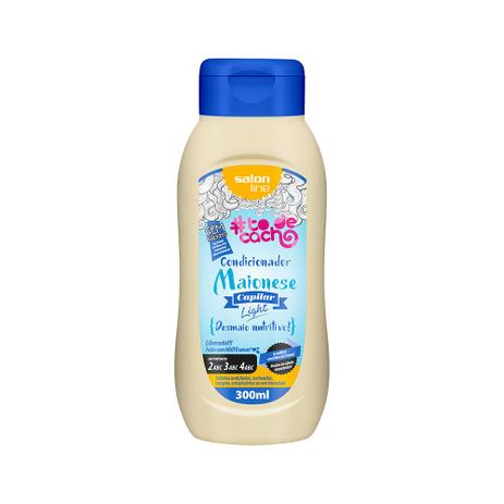 Condicionador Maionese Capilar Light todecacho Desmaio nutritivo! 300ml - Salon Line Menor preço em Condicionador Maionese Capilar Light todecacho Desmaio nutritivo! 300ml - Salon Line
