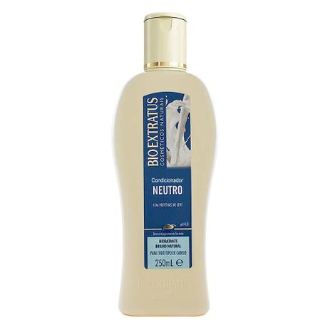 Condicionador Neutro Bio Extratus Proteínas Do Leite 250ml Menor preço em Condicionador Neutro Bio Extratus Proteínas Do Leite 250ml