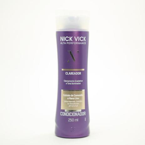 Condicionador Nick Vick Alta Performance Clareador 250ml - Nickvick Menor preço em Condicionador Nick Vick Alta Performance Clareador 250ml - Nickvick