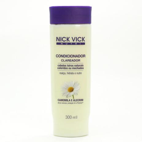 Condicionador Nick Vick Nutri Clareador 300ml - Nickvick Menor preço em Condicionador Nick Vick Nutri Clareador 300ml - Nickvick