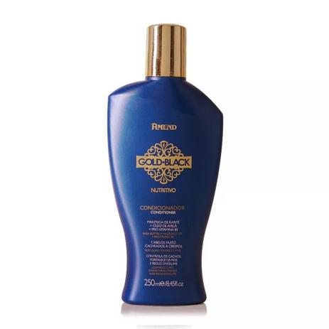 Condicionador Nutritivo Gold Black Amend 250ml Menor preço em Condicionador Nutritivo Gold Black Amend 250ml