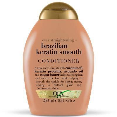 Condicionador OGX Brazilian Keratin Smooth - 250mL - Johnson - hpc - go Menor preço em Condicionador OGX Brazilian Keratin Smooth - 250mL - Johnson - hpc - go