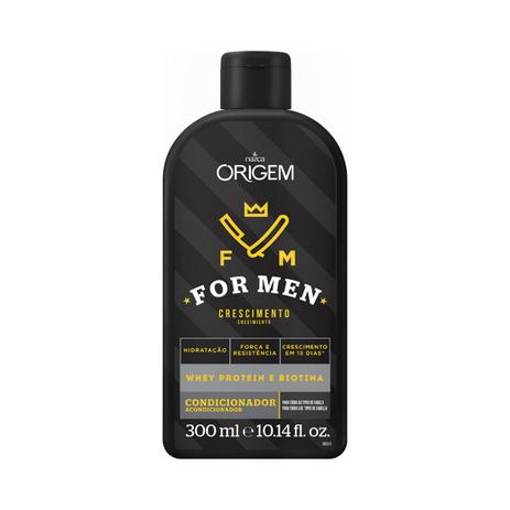 Condicionador origem nazca - for men crescimento 300ml Menor preço em Condicionador origem nazca - for men crescimento 300ml