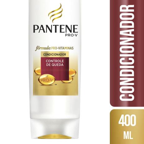 Condicionador Pantene Controle de Queda 400ml Menor preço em Condicionador Pantene Controle de Queda 400ml