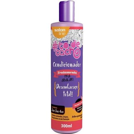 Condicionador Pra Abalar Desembaraçar To de Cacho 300mL - Salon line é ruim? Condicionador Pra Abalar Desembaraçar To de Cacho 300mL - Salon line é boa?