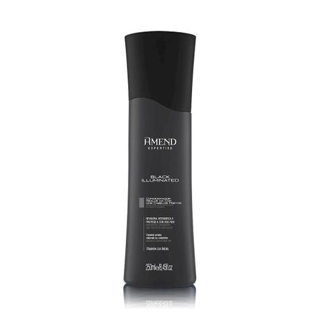 Condicionador Realce da Cor Black Illuminated Amend 250ml Menor preço em Condicionador Realce da Cor Black Illuminated Amend 250ml