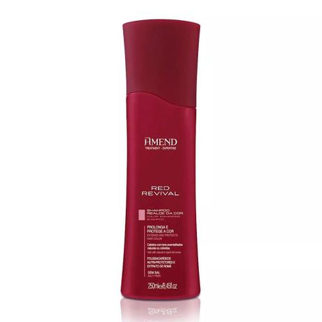 Condicionador Red Revival Amend Realce Da Cor 250ml Menor preço em Condicionador Red Revival Amend Realce Da Cor 250ml