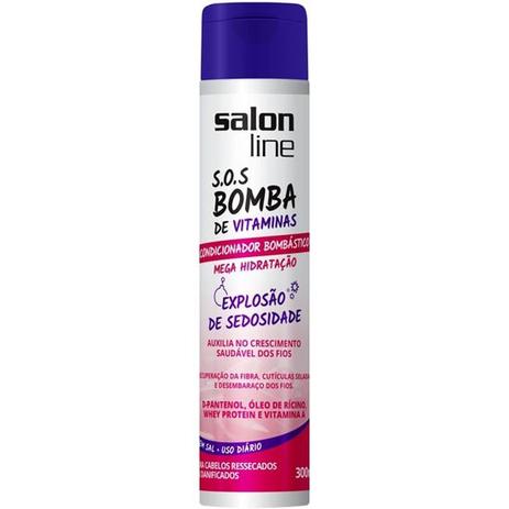 Condicionador Salon Line Bombástico Mega Hidratação 300ml Menor preço em Condicionador Salon Line Bombástico Mega Hidratação 300ml