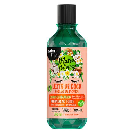 Condicionador salon line - maria natureza leite de coco hidratação - 350ml Menor preço em Condicionador salon line - maria natureza leite de coco hidratação - 350ml