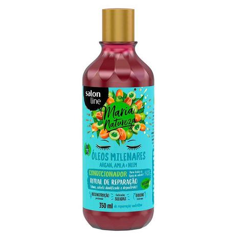 Condicionador Salon Line Maria Natureza Óleo Milenares - 350ml Menor preço em Condicionador Salon Line Maria Natureza Óleo Milenares - 350ml