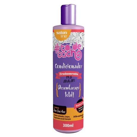 Condicionador Salon Line To De Cacho Tratamento Pra Abalar 300ml Menor preço em Condicionador Salon Line To De Cacho Tratamento Pra Abalar 300ml