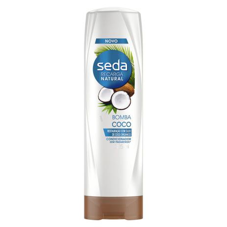 Condicionador Seda Bomba Coco - 325 Ml Menor preço em Condicionador Seda Bomba Coco - 325 Ml