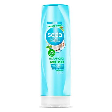 Condicionador Seda Recarga Natural Hidratação Baixo Poo 325ml Menor preço em Condicionador Seda Recarga Natural Hidratação Baixo Poo 325ml