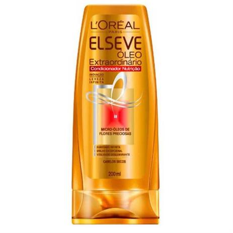 Condicionador uso diário elséve 200ml óleo extraordinário nutrição Menor preço em Condicionador uso diário elséve 200ml óleo extraordinário nutrição