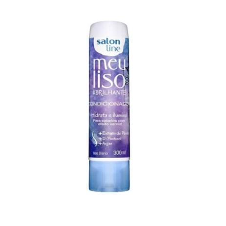 Condicionador uso diário salon line 300ml meu liso brilhante - Seu gil Menor preço em Condicionador uso diário salon line 300ml meu liso brilhante - Seu gil