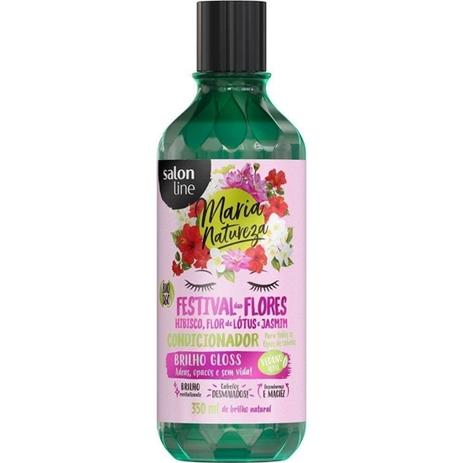Condicionador uso diário salon line 350ml maria natureza festival das flores - Seu gil Menor preço em Condicionador uso diário salon line 350ml maria natureza festival das flores - Seu gil