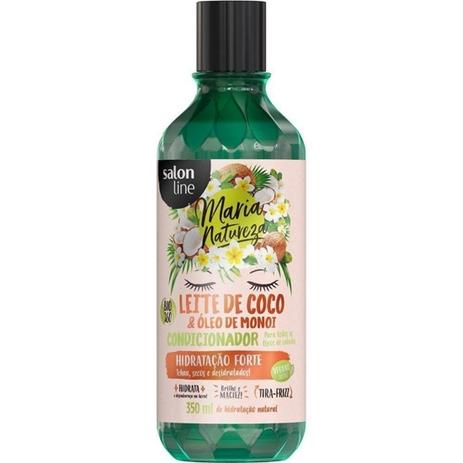 Condicionador uso diário salon line 350ml maria natureza leite de coco - Seu gil Menor preço em Condicionador uso diário salon line 350ml maria natureza leite de coco - Seu gil