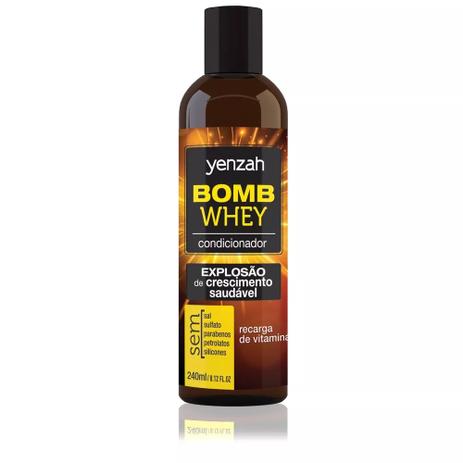 Condicionador Yenzah Whey Bomb Cream - 240ml Menor preço em Condicionador Yenzah Whey Bomb Cream - 240ml