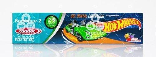 Condor Hot Wheels Gel C/ Flúor 2a5 Anos 50g (Kit C/06) Menor preço em Condor Hot Wheels Gel C/ Flúor 2a5 Anos 50g (Kit C/06)