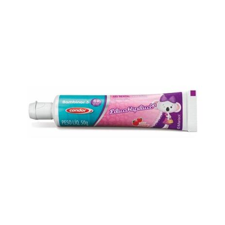 Condor Lilica Ripilica Gel Dental C/ Flúor + 6 Meses 50g Menor preço em Condor Lilica Ripilica Gel Dental C/ Flúor + 6 Meses 50g